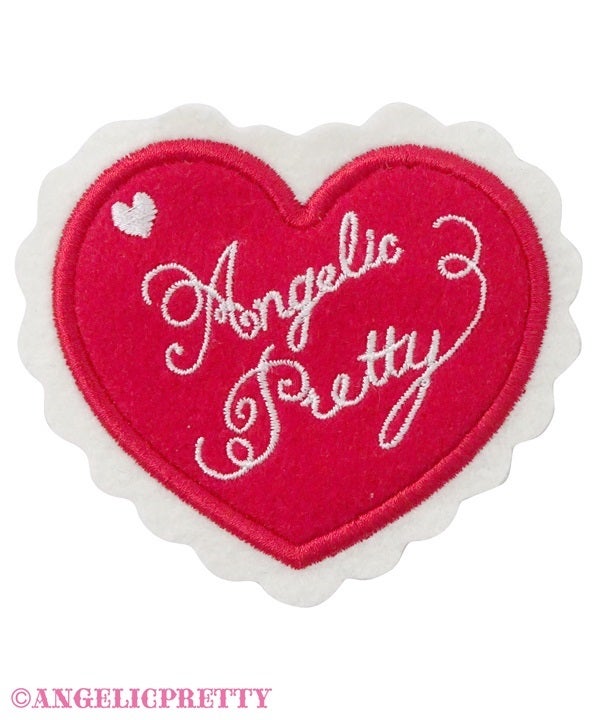 Sprinkle Heart Patch Clip by Angelic Pretty
