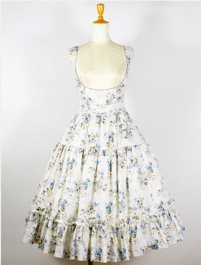Rococo Bouquet Apron JSK (2024) by Victorian Maiden
