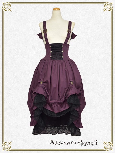 Shadow of Bat Corset Long Skirt by Alice and the Pirates