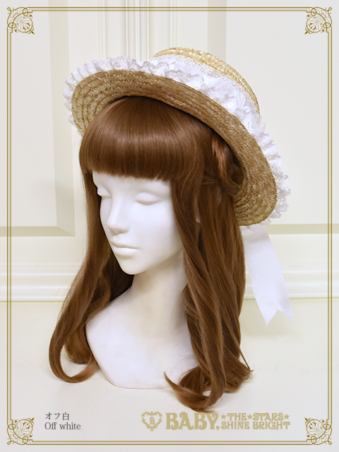Charrita Straw Hat チャリータ　麦わら帽子 Marguerite Presage Straw Hat by Baby, the Stars Shine Bright