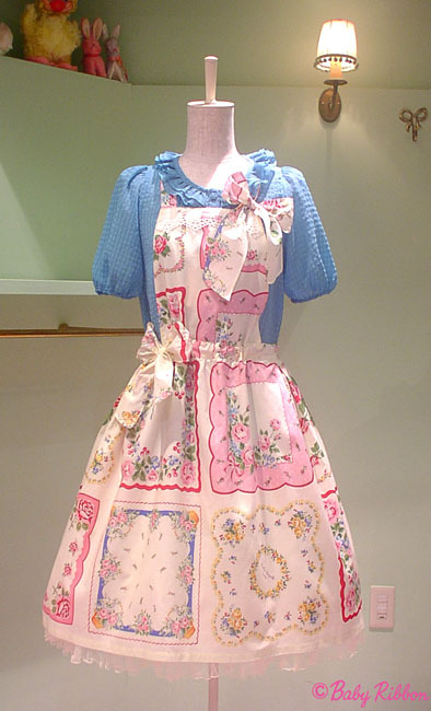 Antique Handkerchief Apron JSK by Emily Temple Cute