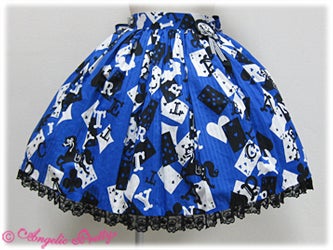 Trump Carnival Skirt by Angelic Pretty