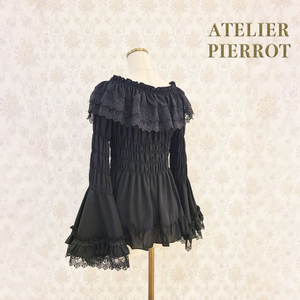 Shirring Princess Sleeve Blouse (2024) by Atelier Pierrot