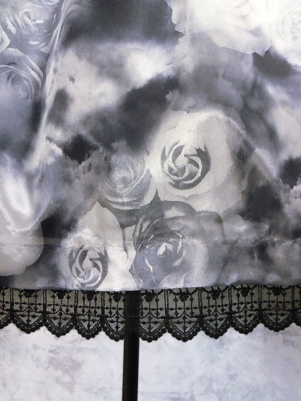 Monochrome Rose Print JSK by Moi-même-Moitié