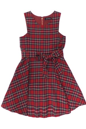 JaneMarple タータンスカート Wool Tartan Flare JSK by Jane Marple