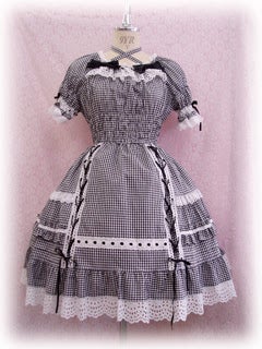 Gingham Check OP by Baby, the Stars Shine Bright