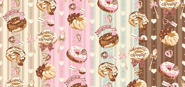 Melty Cream Doughnut Round JSK by Angelic Pretty