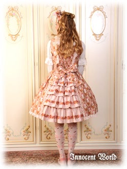 Pompadour Bustle JSK (Short) by Innocent World