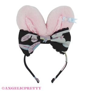 Moco moco Bunnys Head Bow by Angelic Pretty