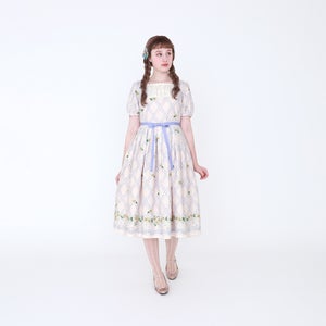 Cross Lace Marguerite OP by Emily Temple Cute