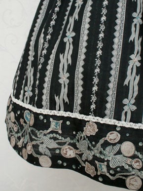 Jewel Ribbon High Waist JSK by Victorian Maiden