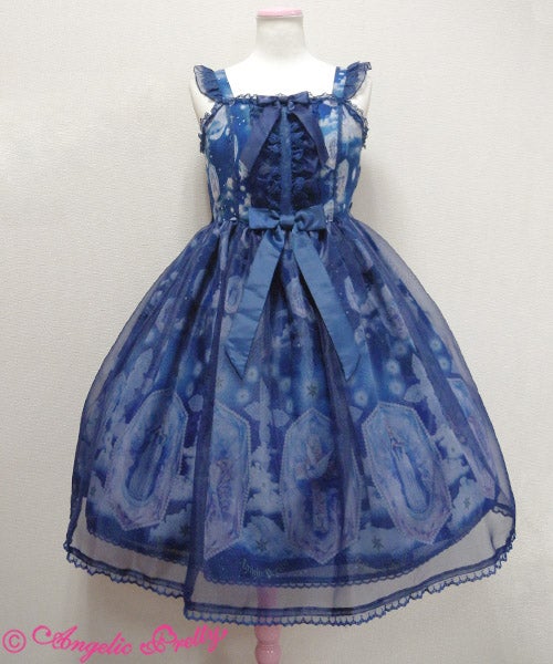 今月末迄 Cecilia Crossロングジャンパースカートセット Cecilia Cross Long JSK by Angelic Pretty