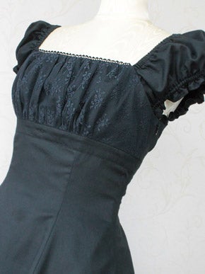 Lady Lace Puff Sleeve OP by Victorian Maiden