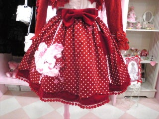 Dot Angel Pony Applique Skirt by Angelic Pretty