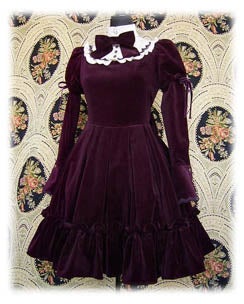 Mallory Velveteen OP by Victorian Maiden