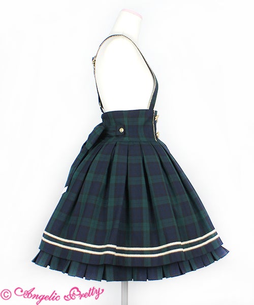 Bunny College Skirt (May 2018) by Angelic Pretty