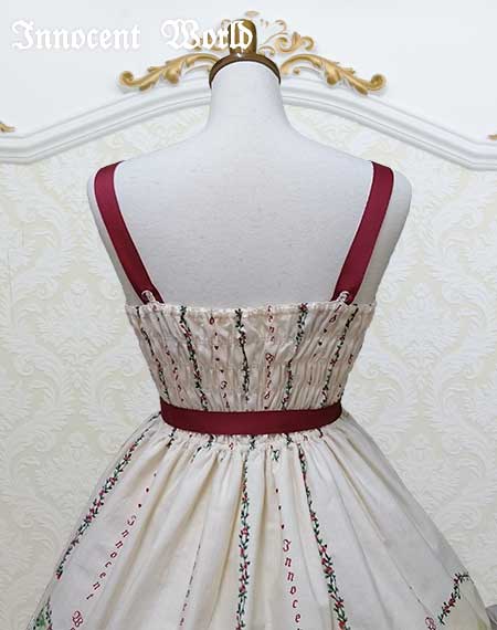 Innocent Red Riding Hood Ribbon JSK by Innocent World