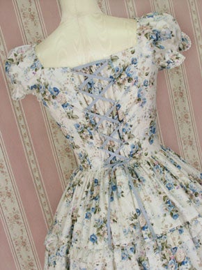 Rococo Bouquet Long OP by Victorian Maiden