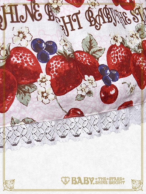 Strawberry's Heart Drops Salopette by Baby, the Stars Shine Bright
