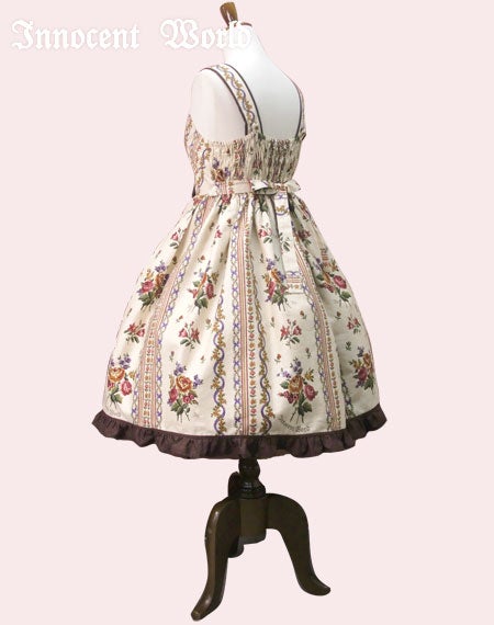 Antique Bouquet High Waist JSK by Innocent World