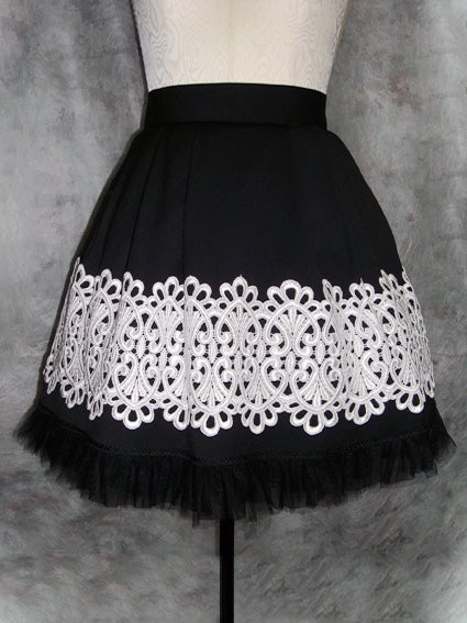 Decoration Lace Skirt by Moi-même-Moitié