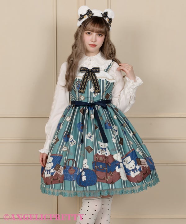 Travel Bear Special Collared JSK Set [Yokohama Happy x Happy