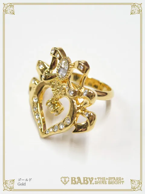 Etoile Princess ♡ Coeur Ring by Baby, the Stars Shine Bright