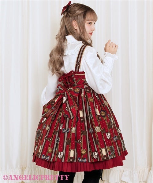 Chocolate Rosette JSK Set (2024) by Angelic Pretty
