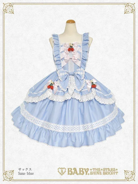 Swinging Strawberry Garden JSK by Baby, the Stars Shine Bright