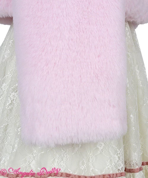 Lady Fur Short Coat by Angelic Pretty