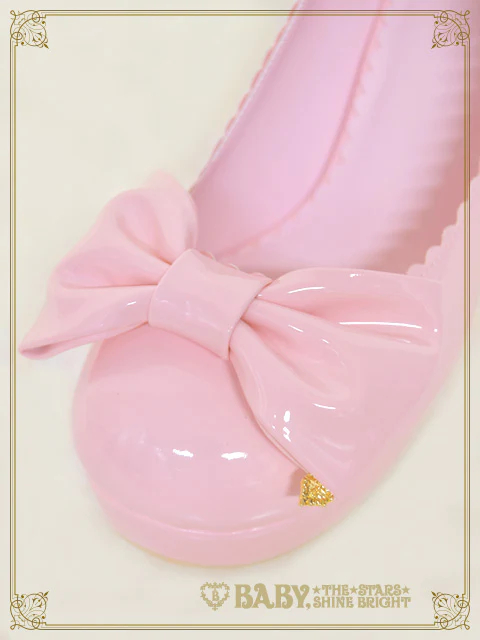 Princess Drop Embroidered Enamel Dolly Shoes by Baby, the Stars