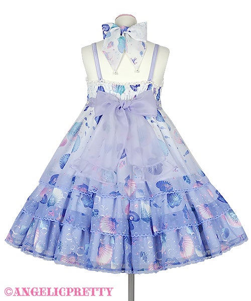 Dream Marine Brilliant Color Special JSK Set by Angelic Pretty