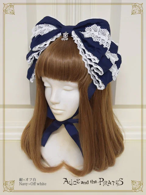 Dolly Ribbon Headdress (2023 2nd release) by Alice and the Pirates