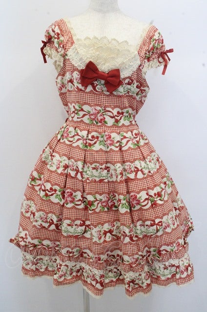 Sweetie Gingham Border JSK 2 by Baby, the Stars Shine Bright