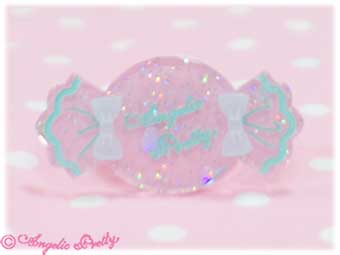 Glittery Heart Candy Ring by Angelic Pretty