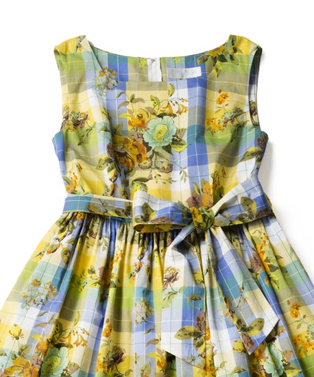 Rose Madras Day JSK by Jane Marple