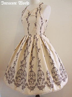 Angel Rose Birdcage JSK (Short) by Innocent World