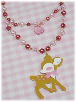 Milky-chan the Fawn Necklace by Angelic Pretty