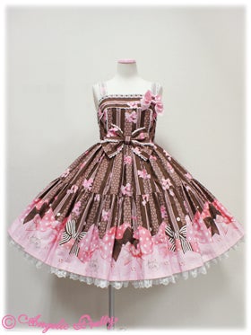 Jewel Ribbon Tiered JSK by Angelic Pretty