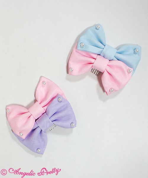 Colorful Twin Combs (2015) by Angelic Pretty
