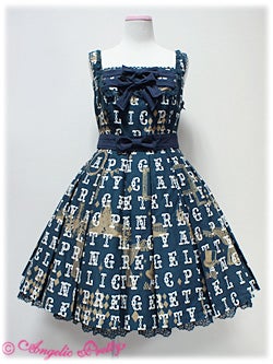 Angelic pretty　moon night theater スカート Moon Night Theater Pleated JSK by Angelic Pretty