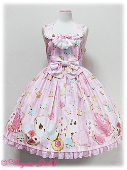 Angelic Pretty♡WonderCookie♡JSK＋カチュ Wonder Cookie Bustier Style JSK by Angelic Pretty
