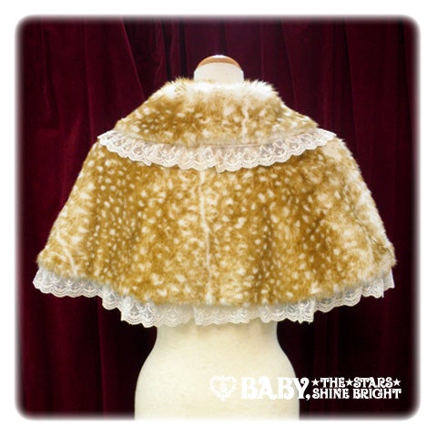 BABY, THE STARS SHINE BRIGHT ブラウンケープ Sweet Fawn Cape (2012) by Baby, the Stars Shine Bright