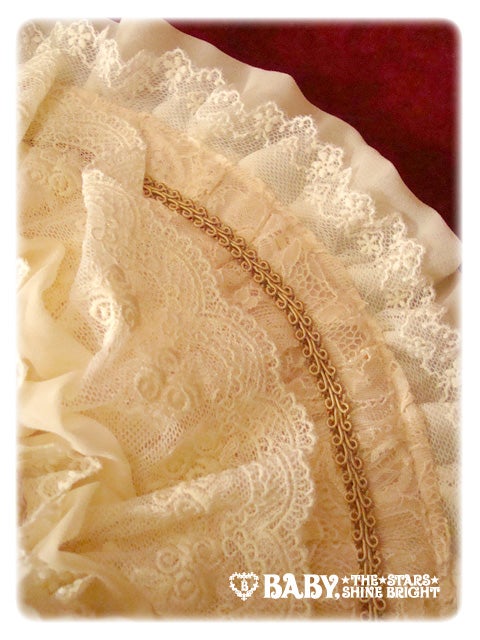 BABY Lady Victoria's Afternoonボンネット Lady Victoria's Afternoon Ribbon Bonnet by Baby, the Stars Shine