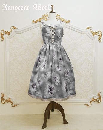 Crystal Wonderland Lace Up JSK by Innocent World