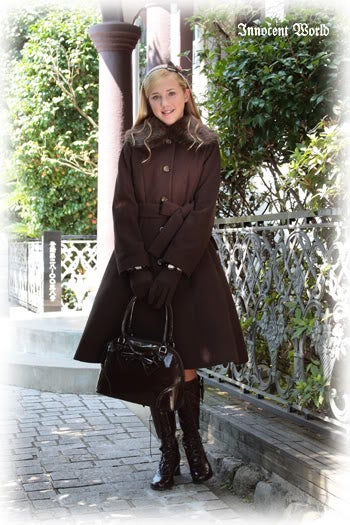Classical Cape Coat (Short) by Innocent World