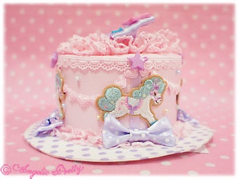 Decoration Dream Mini Hat by Angelic Pretty
