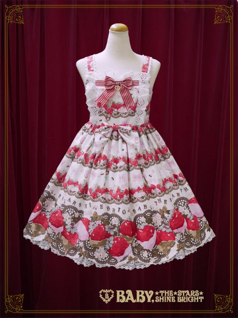 Creamy Berry Fairy Dream 柄ジャンパースカート Creamy Berry Fairy Dream JSK II by Baby, the Stars Shine Bright