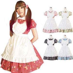 Rose Garden OP with Heart Apron (L511) by Bodyline