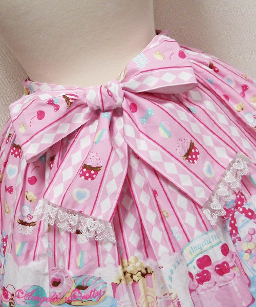 Diner Doll Skirt by Angelic Pretty